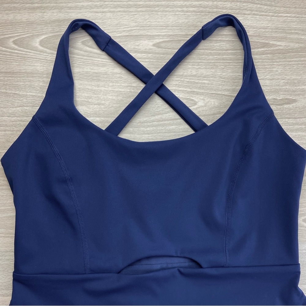 Free People Righteous Runsie Romper Athletic Size Large Blue - Picture 10 of 16